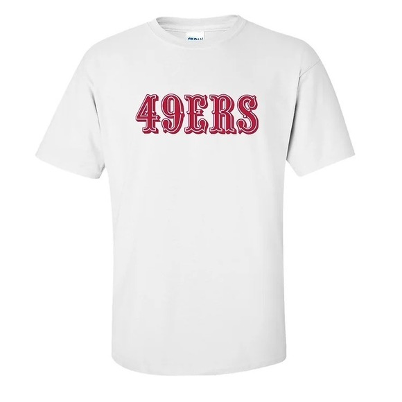 Other - San Francisco 49ers Vintage Text Logo Unisex Tshirt Gift For Fan